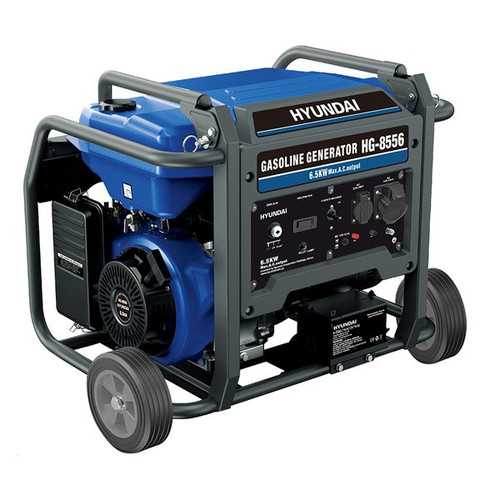 موتور برق بنزینی 6.5 اسب بخار هیوندای مدل ژنراتور HG-8556
