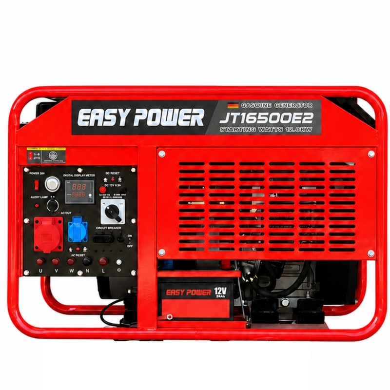 موتور برق بنزینی 25 اسب بخار ایزی پاور مدل JT16500E2