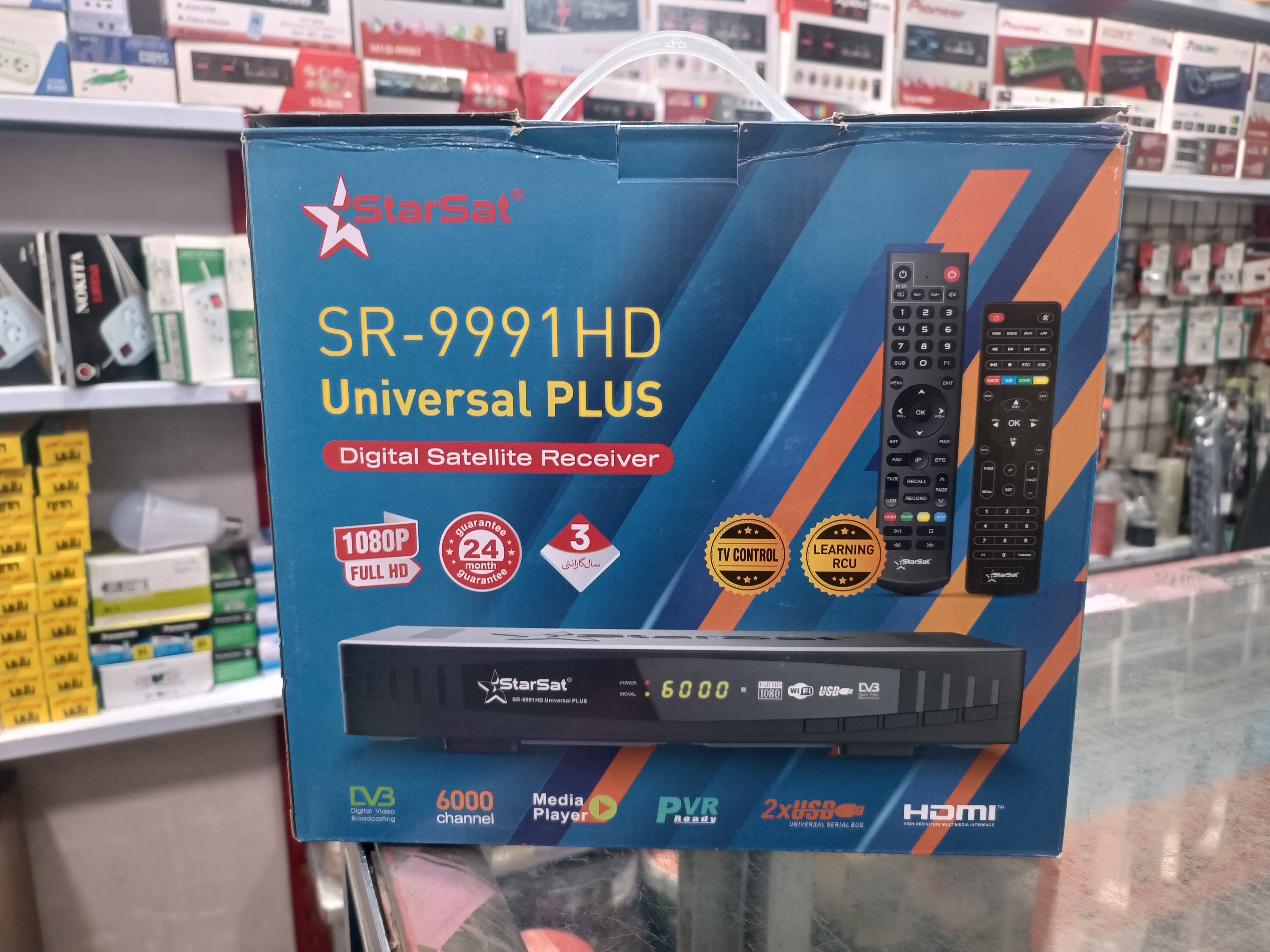 گیرنده دیجیتال استارست مدل SR9991 UNIVERSAL (قسطی ۴ ماهه)
