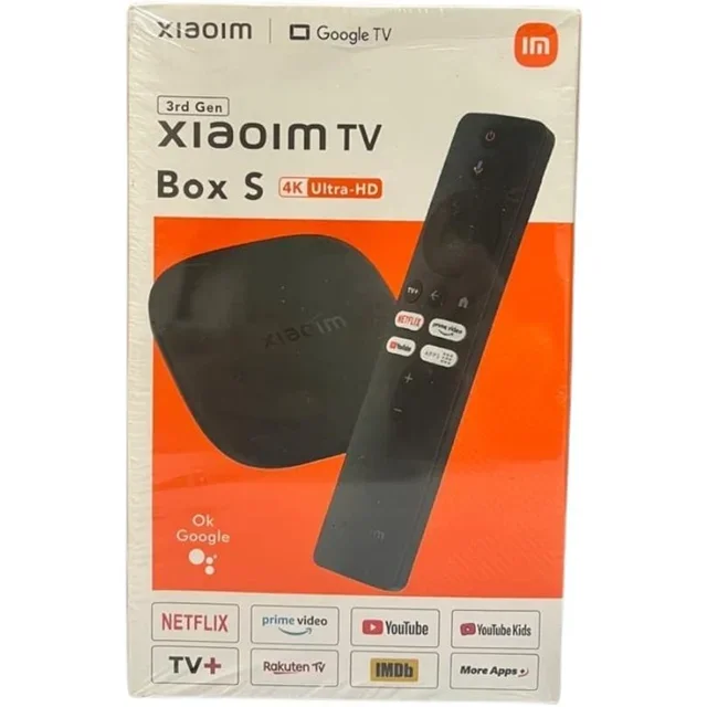 اندروید باکس شیائومی مدل Mi Box S نسل ۳ با حافظه ۳۲ گیگابایت و ریموت