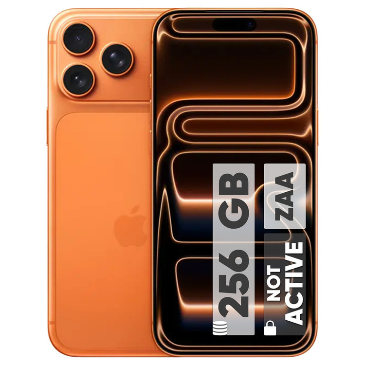 گوشی موبایل اپل مدل iPhone 17 Pro Max ZAA تک سیم کارت + eSim ظرفیت 256 گیگابایت و رم 12 گیگابایت - نات اکتیو یدون رجیستری
