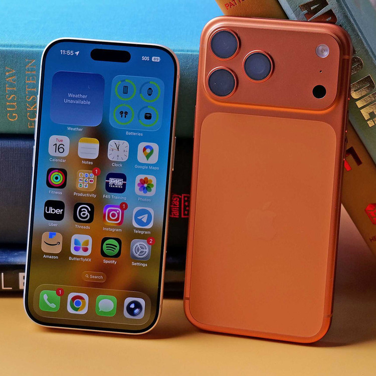 گوشی موبایل اپل مدل iPhone 17 Pro Max ZAA تک سیم کارت + eSim ظرفیت 256 گیگابایت و رم 12 گیگابایت - نات اکتیو یدون رجیستری