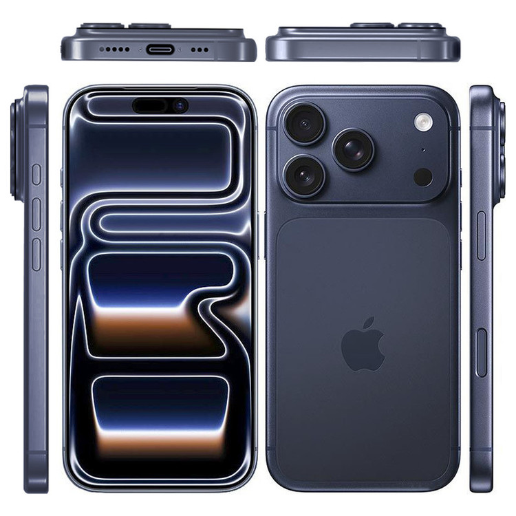 گوشی موبایل اپل مدل iPhone 17 Pro Max ZAA تک سیم کارت + eSim ظرفیت 256 گیگابایت و رم 12 گیگابایت - نات اکتیو یدون رجیستری